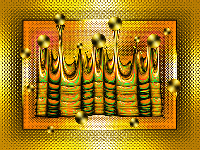 Structure "GOLDEN" #NFT Digital art on Solana abstract abstract nft art artifact artwork blockchain contemporary digital golden loft meditative modern nft nft premium arts painting solana solana nft structures of universe token web3
