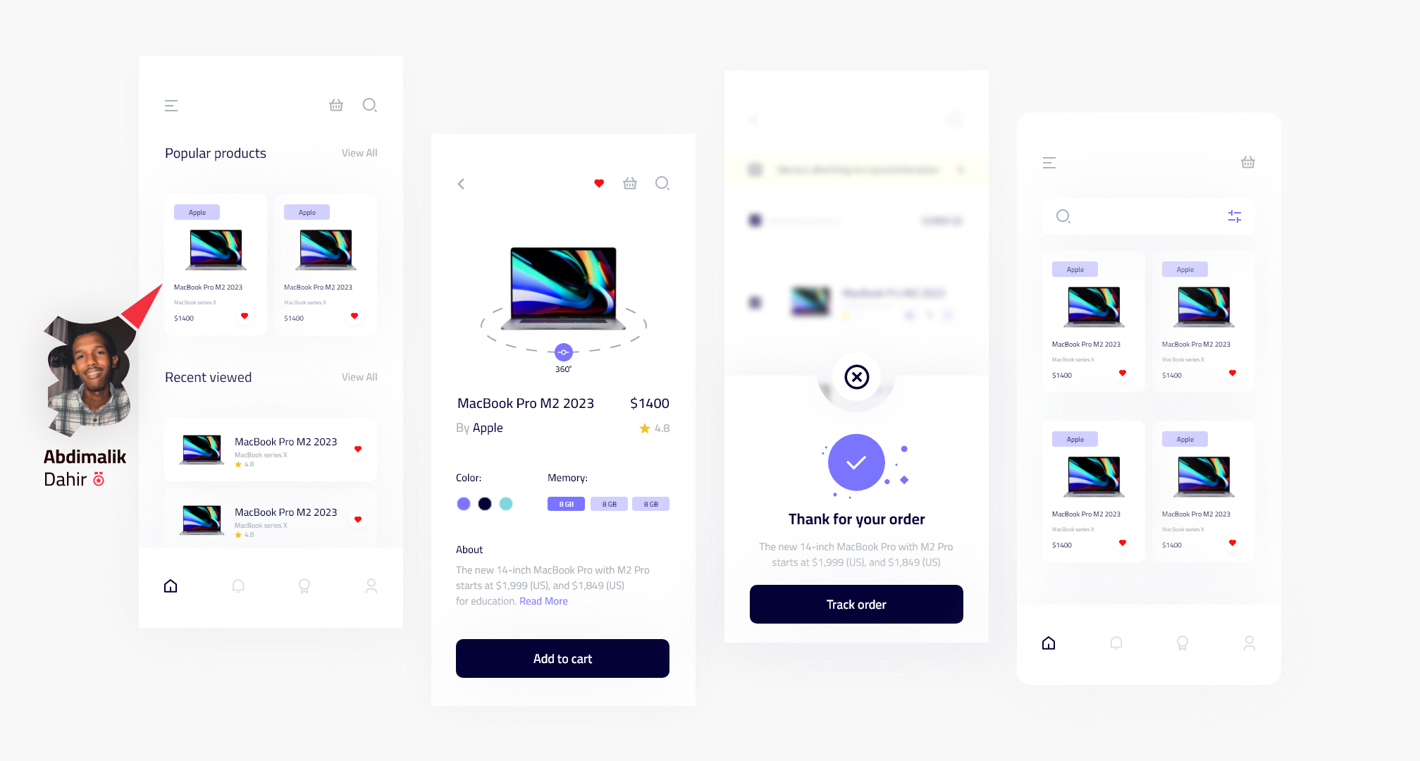Commerce App | Abdimalik Dahir branding design designer graphic design illustration logo mogadishu somalia ui vector