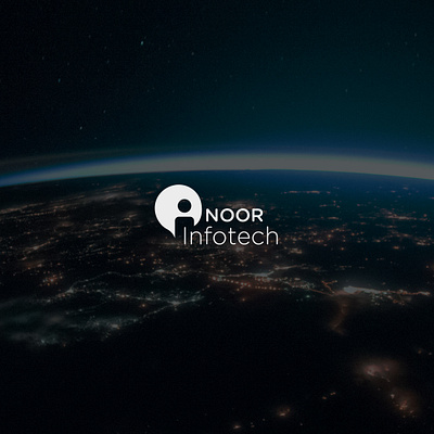 Noor Infotech - Logo Design brand design branding color palette creative design graphic design logo logo design
