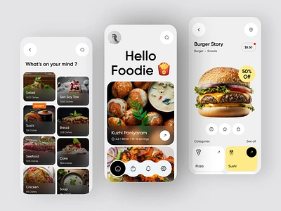 Food Delivery App Design app app design convenience delivery delivery app experience food food app foodtech ios mobile mobile interface mobile ui online order service tech user user interface uxdesign