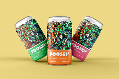 FOOSEI* illustration packaging