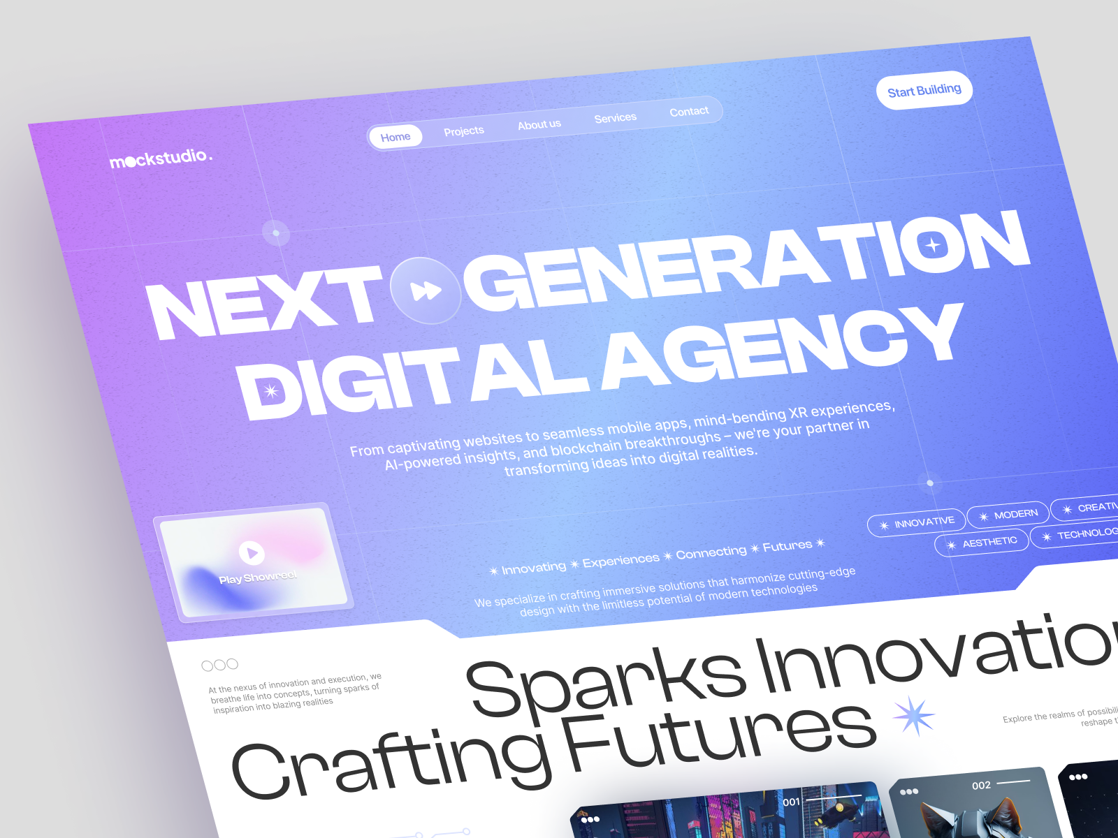 Example of Custom Landing Page Design & Development
