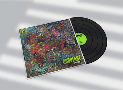 GODPLANT coverart vinyl