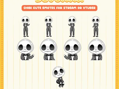 Skeleton Emotes☠️ | Chibi Emotes | Ych Emotes animation chibi emotes custom design custom emotes cute emotes dance design digital illustration discord emotes graphic design illustration kick emotes motion graphics personalized emotes skeleton skull twerk twitch emotes unique ych emotes