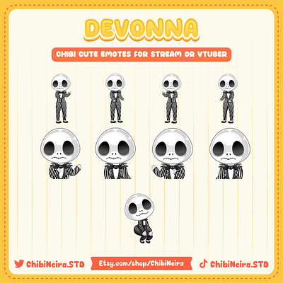 Skeleton Emotes☠️ | Chibi Emotes | Ych Emotes animation chibi emotes custom design custom emotes cute emotes dance design digital illustration discord emotes graphic design illustration kick emotes motion graphics personalized emotes skeleton skull twerk twitch emotes unique ych emotes