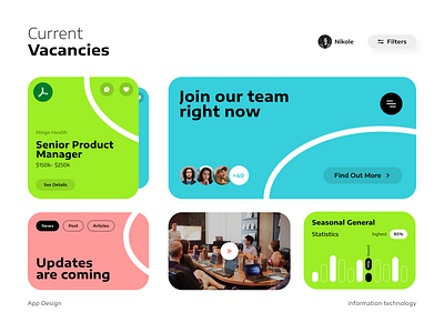 Enhancing the Design of the Job Career Section career dribbble jobpost new tranding ui web ui website design