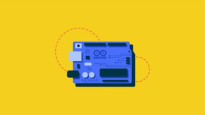 Illustration: Arduino arduino circuit creative hardware illustration program software uno vector