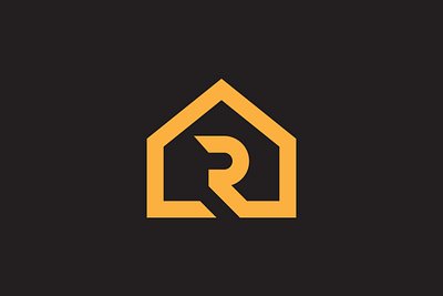 Letter R Real Estate Logo Design graphic design letter logo logo