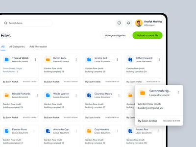 Real Estate Dashboard admin analytics branding charts dashboard discover files landing page logo panel product design real estate real estate dashboard real estate logo sidebar ui ux web design web page webapp