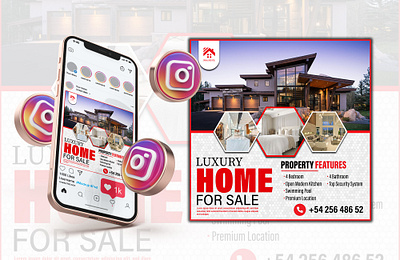 Social Media Post Design | Home Sale brand branding design facebook for sale graphic design home house illustration instagram logo post sale social media post design ui