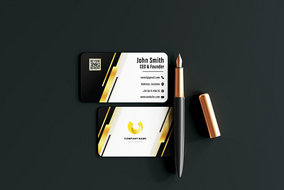 Business Card Design animation brand branding business business card design facebook graphic design illustration instagram logo post ui