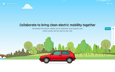 Spora-ev.com electric vehicle spora ev website