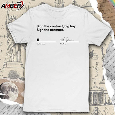 2024 Sign The Contract Big Boy Sign The Contract Mike Tyson sign