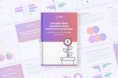 The Pre-Seed Investment Landscape report by Fusion VC branding