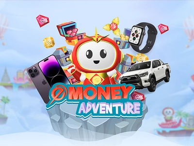 eMoney Adventure - Game Mobile UI Design app branding design game gamedesign games gameui gamification gaming graphic design illustration logo typography ui ux vector