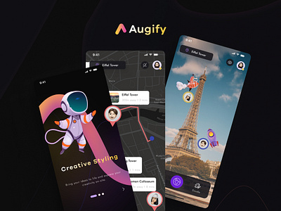 UI/UX Project | Augify 3d animation ui ux