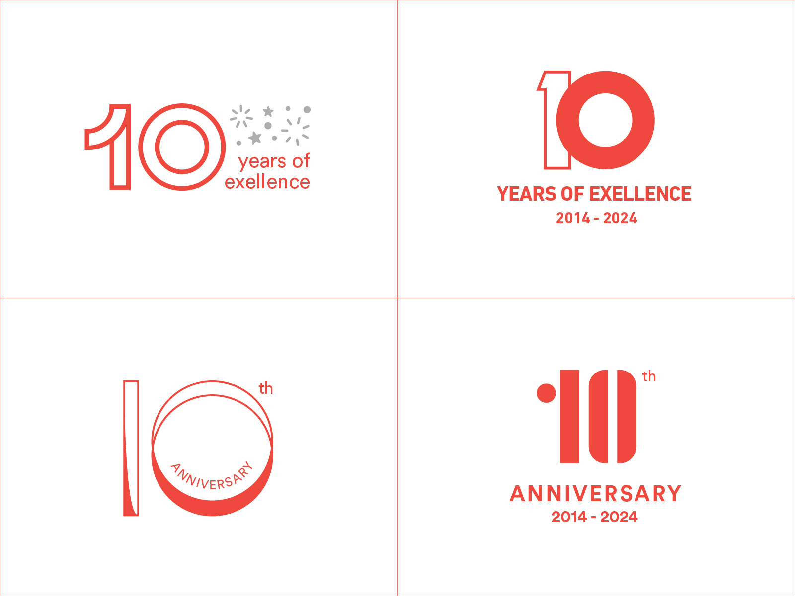10th Anniversary Logo 10 annivesary design graphic design haomt92 logo vector
