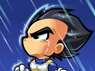 Thank you for the Inspiration akira toriyama dragonball dragonballz fanart mascot design vegeta