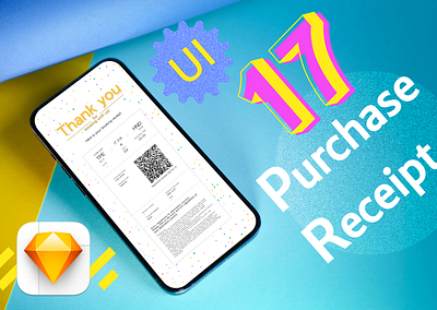 UI 17_Purchase Receipt dailyui purchase receipt receipt sketch thank thank you ui ui 17 website