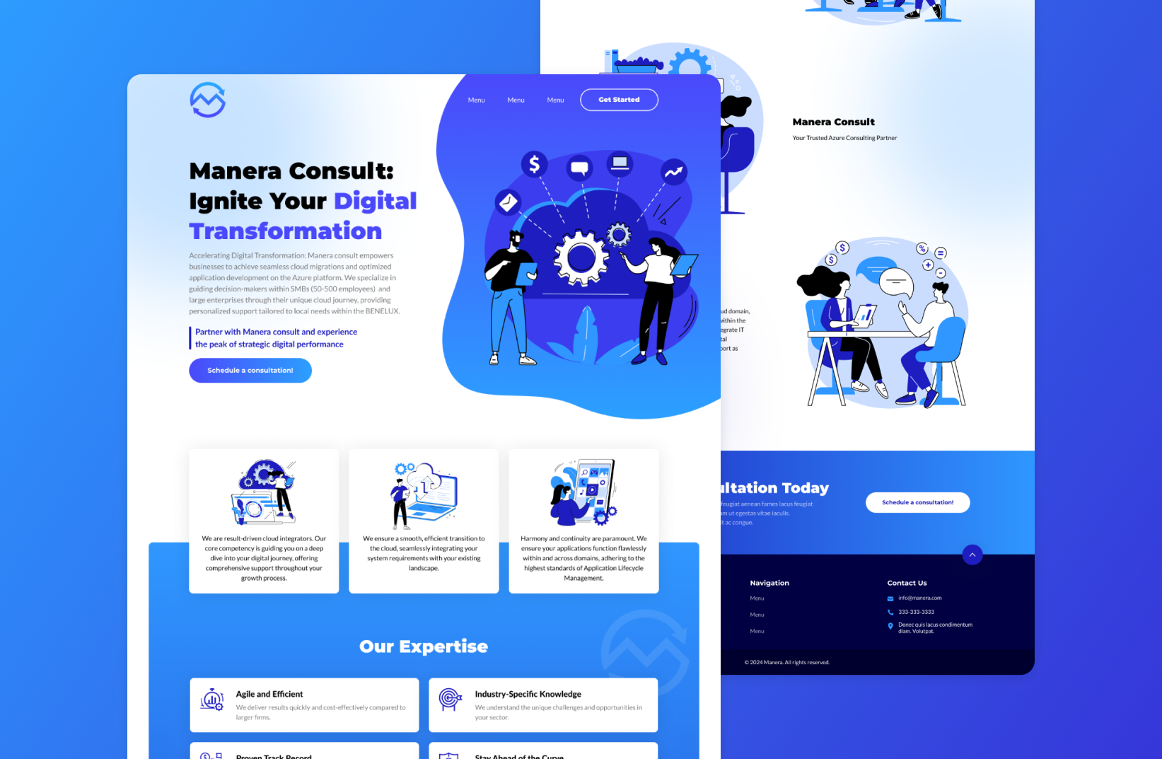 Example of Website Design 10 Pages In Figma