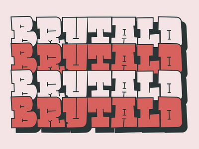 Brutald Font animate bold cartoon display funky graffiti fonts handwriting handwritten logo font movies font poster font retro rough font serif slab street typeface