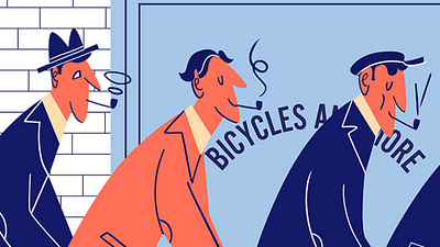 Bikers characters cristianne fritsch digital art digital illustration illustration