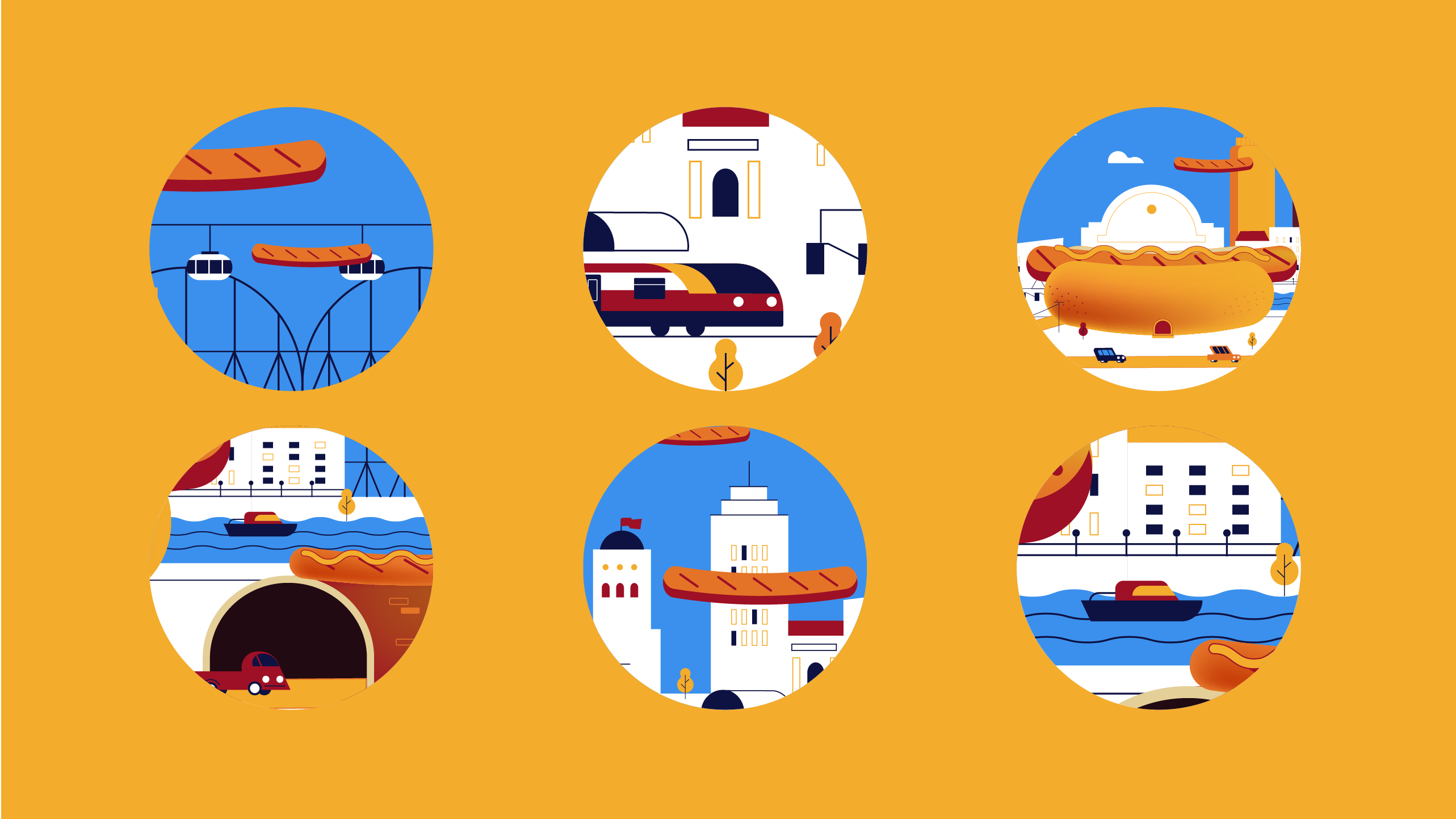 Coneyburgh City Icons cristianne fritsch digital art icon design illustrated icons illustration vector illustration