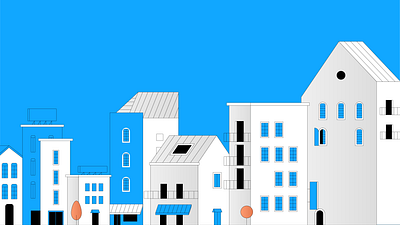 Cityscape buildings city cityscape illustration cristianne fritsch digital illustration illustration vector art