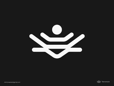 Veromen Logo Identity Design, Logos, Brand brand brand identity branding creative design fitness graphic design icon logo logo designer logo identity logo mark logos minimal modern visual design visual identity yoga