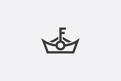 Key Voyage boat branding design graphic design illustration key logo minimal sea ship