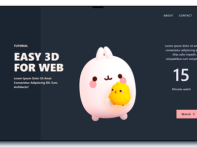 3D Web Design 3d design frontend ui ux web design web development