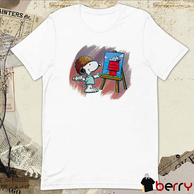 Snoopy Paint My Friend t-shirt