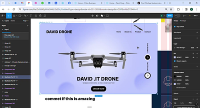 Animated Drone animated drone ui