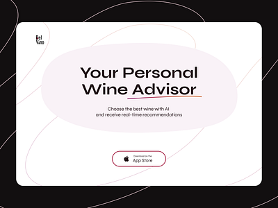 Wine scanner landing page design figma landing page landing page design prototyping saas ui uiux user interface design ux ui web design