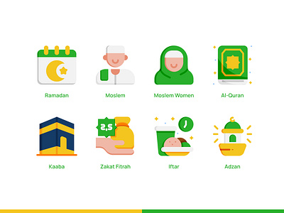 Ramadan Icon design icon icon design icon pack iconography illustration moslem ramadan