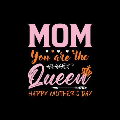 Mother's Day T-Shirt Design adobe illustrator bulk bulk design bulk t shirt bulk tshirt design design graphic design illustration mothers day mothers day t shirt design t shirt design