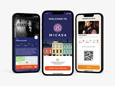 Micasa app casa design event host ios micasa mobile organization planner ui uiux ux