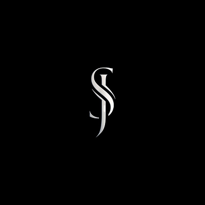 Elegant JS Logo Design aesthetic chic custom elegant expressive flat inspired interlocking inventive js lettermark logo design luxury minimal modern serif simple sleek stylish symbolic