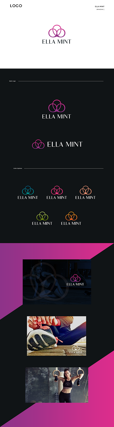 Ella Mint Logo Design