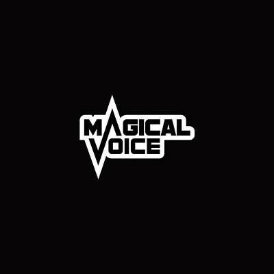 Magical Voice branding clean logo creative logo illustration logo logo design minimalist logo simple logo