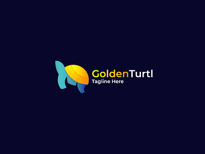 Introducing a cutting-edge logo design that seamlessly blends branding creative design golden golden ratio gradient graphic design logo minimal modern professional turtle unique vector