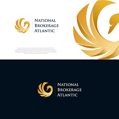 National Brokerage Atlantic Logo Design