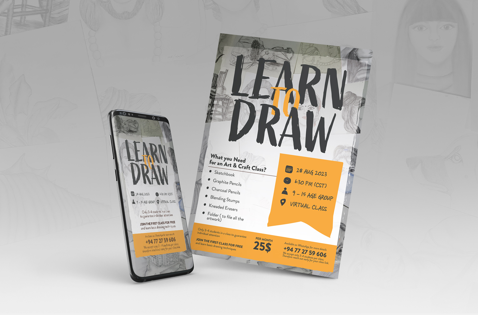 Promotional Flyer artdirection branding flyer graphic design marketing social media posts