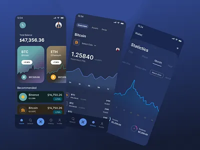 Crypto mobile app app ui design crypto crypto app crypto mobile app crypto trading mobile app design ev vehicle illustration mobile app mobile app ui design ui web ui web ui design website ui