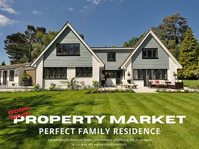 Real Estate Poster #5 advertise creative design edit graphic design photoshop poster real estate