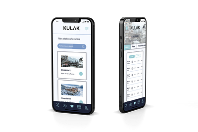App mobile - UI UX Design - Kulak app design graphic design mobile ui ux