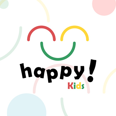 Happy Kids Logo branding children children day graphic design happy kids kids logo