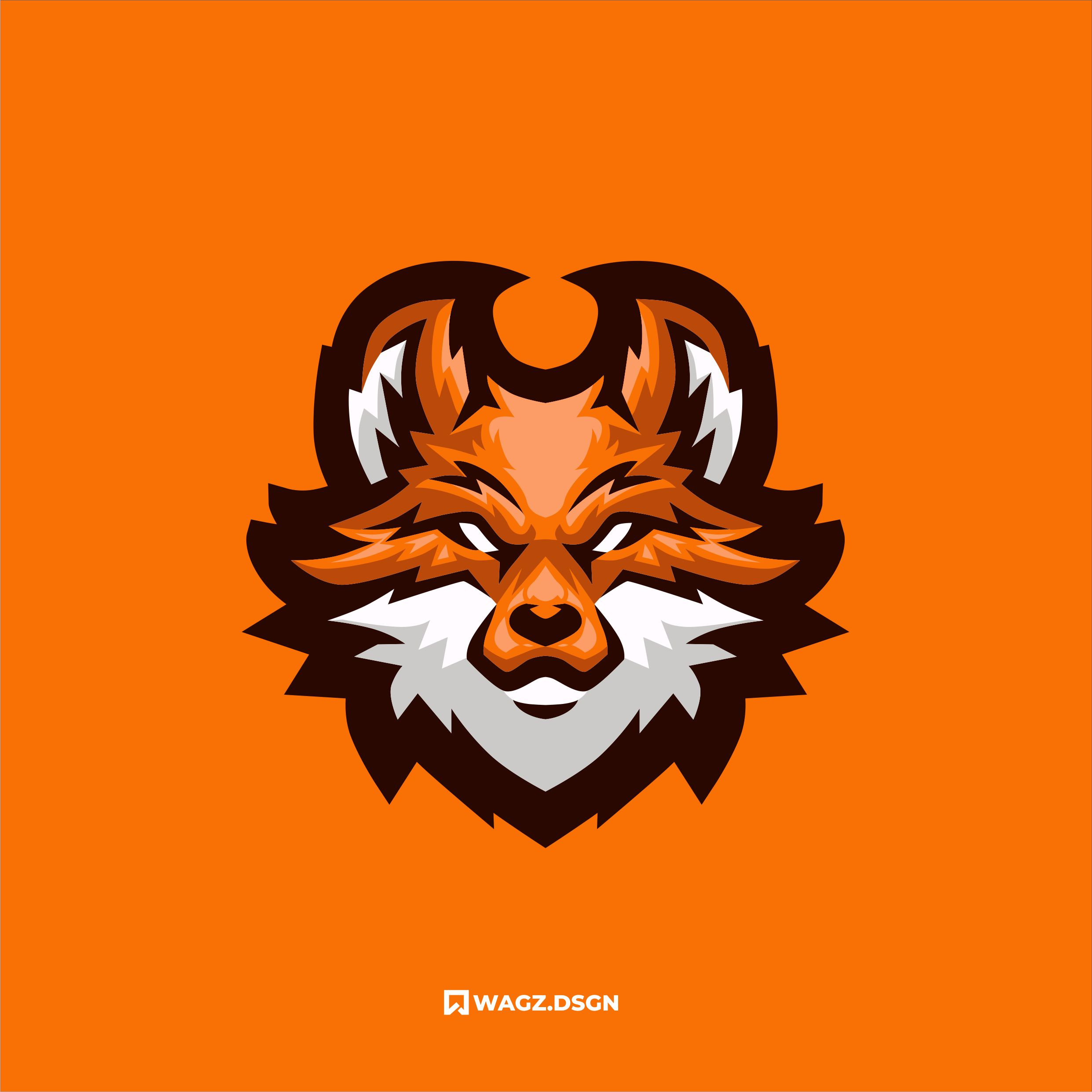 WRATH FOX angry face design esport fox fox logo fox mascot graphic design illustration logo mascot mascot logo serious fox sportlogo vector