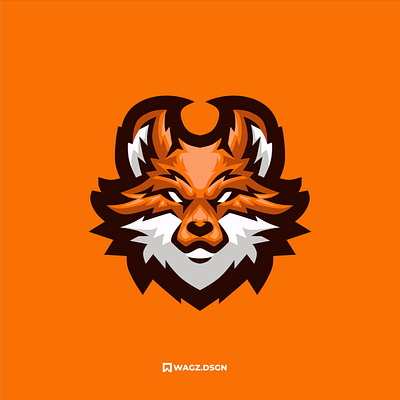 WRATH FOX angry face design esport fox fox logo fox mascot graphic design illustration logo mascot mascot logo serious fox sportlogo vector