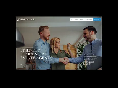 RDR Dassaur Hero Loader animation estate estate agents housing loader loading screen logo property reveal ui ux webflow website